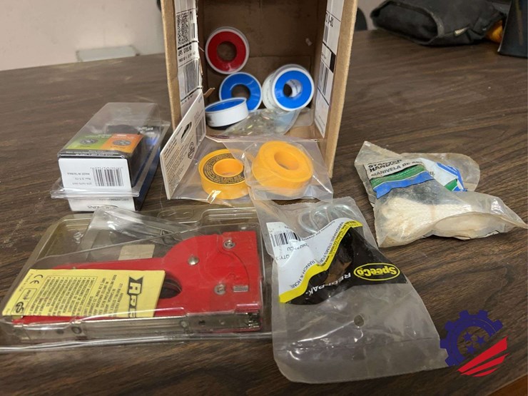assorted-tapes,-stapler,-pipe-tape,-large-clip-pins,-rope-image-1