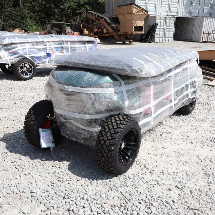 #125 • 6-SEATER ELECTRIC GOLF CART - MUST ASSEMBLED