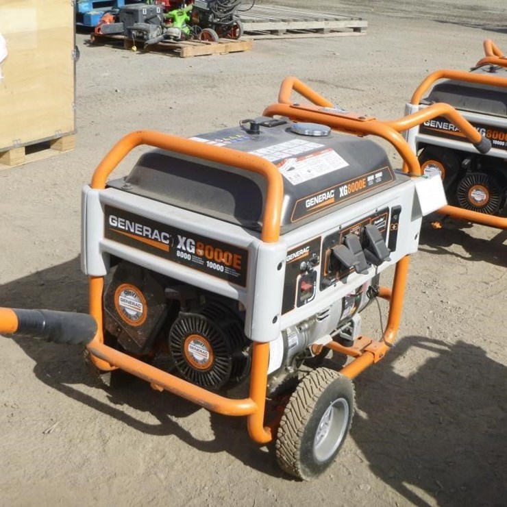 Generac XG8000E Portable Gas Generator