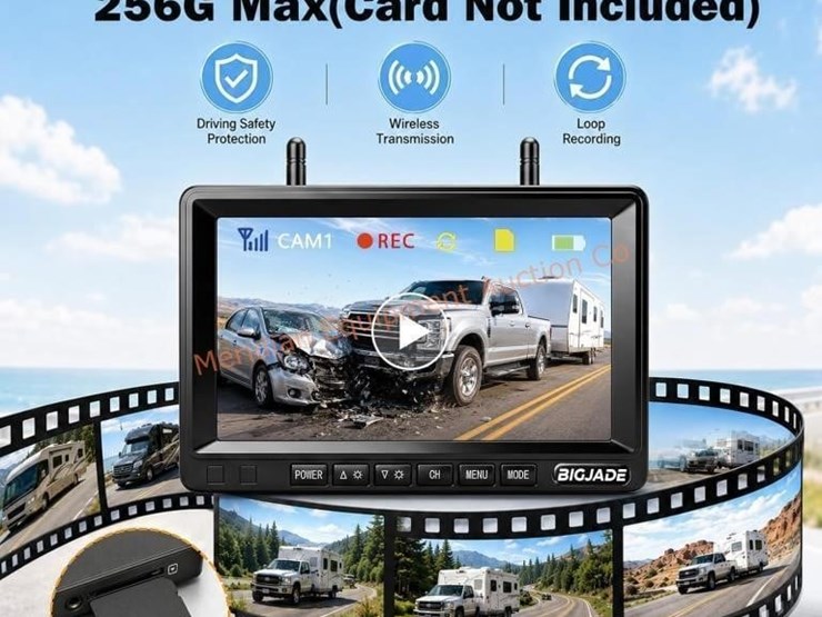wireless-backup-camera-solar-magnetic,-7"-dvr-image-7