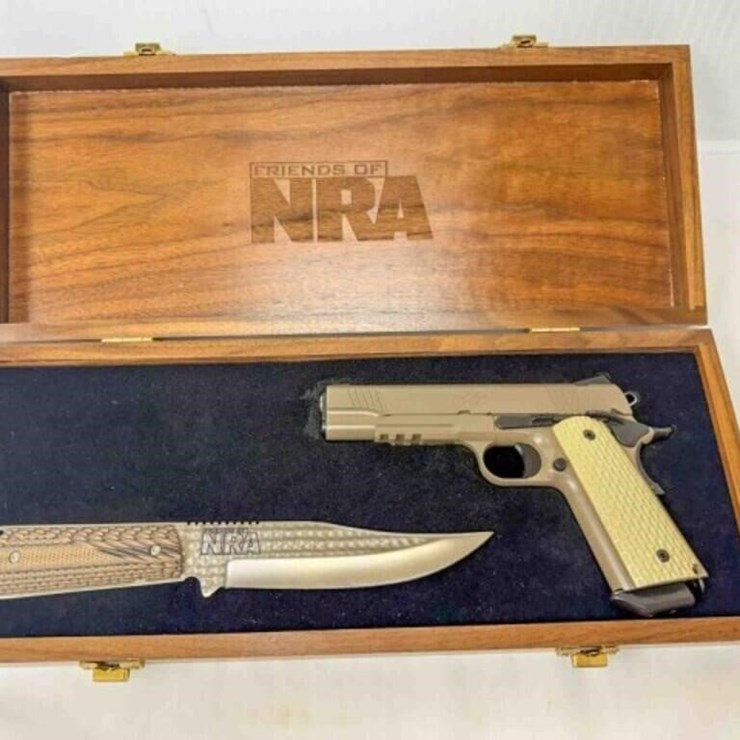 Kimber Dessert Warrior (NRA) 45ACP Pistol