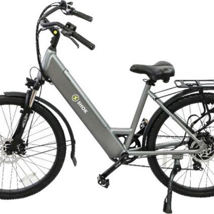 UNUSED SHOK Nova Argent Step Through City Ebike