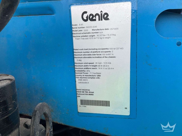 2005-genie-s85-image-10