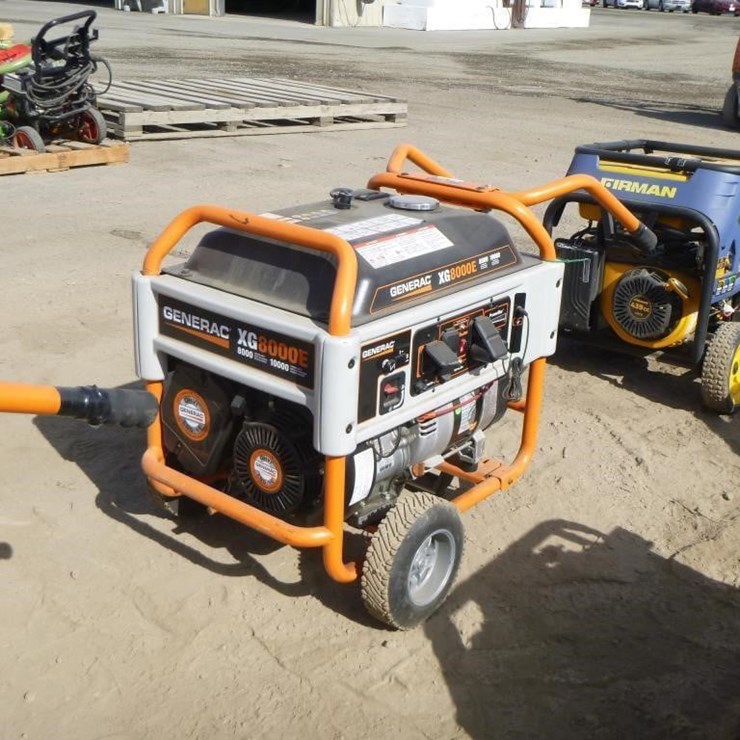 Generac XG8000E Portable Gas Generator