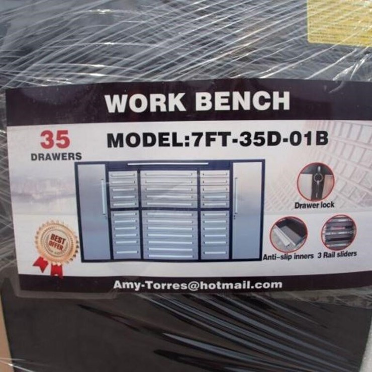 UNUSED Steelman 7 Ft Garage Cabinet(s)