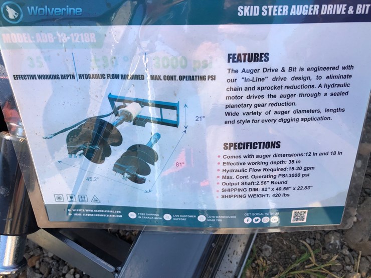 #65-•-skid-steer-auger-set-w-2-bits-image-2