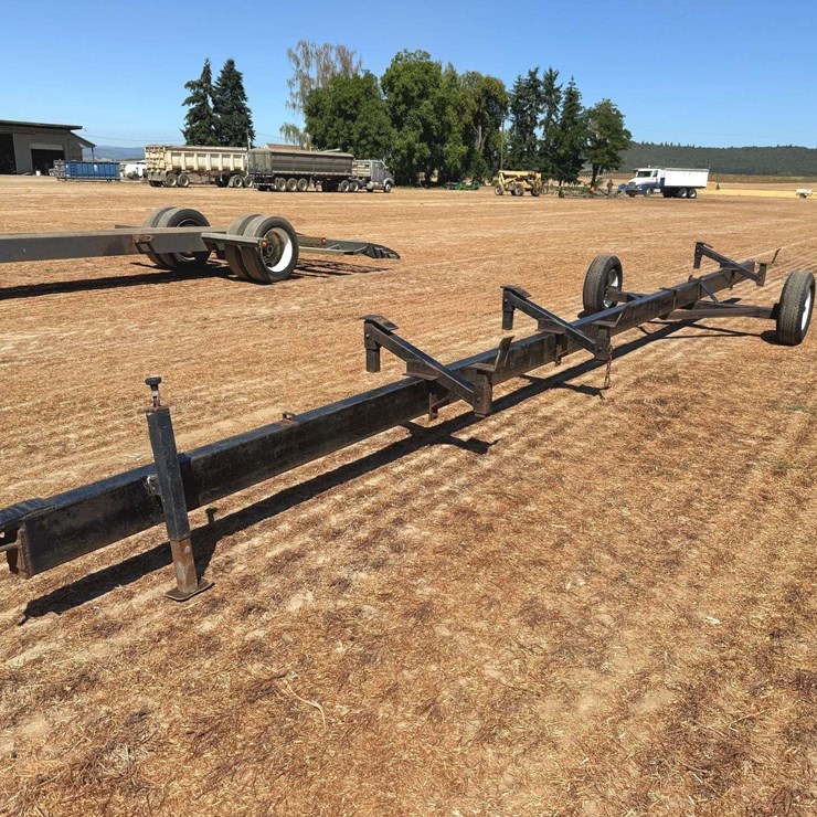 Custom Rigid Header Transport Cart