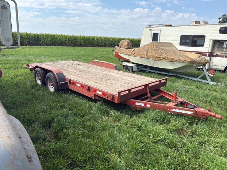 82”-x-16’-w/-2’-beaver-tail-tandem-axle-care-trailer,-2-5/16”-ball---title-and-transfer-fees-to-apply-image-1