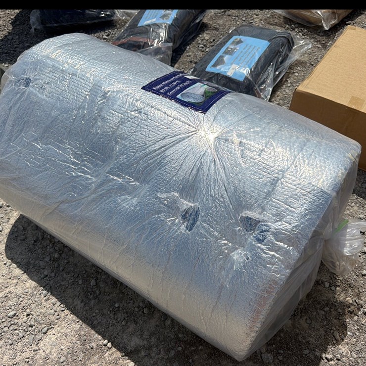 #622 • LOF OF (2) ROLLS BUBBLE ALUMINUM INSULATION