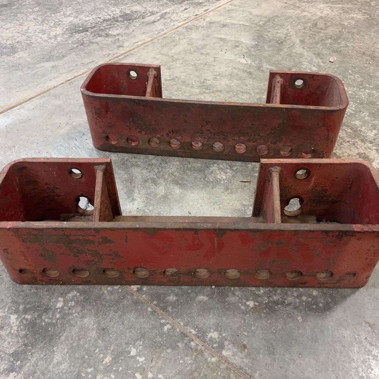 (2) International Harvester Suitcase Weight Brackets