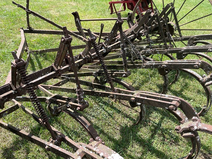 #1646-•-antique-horse-drawn-field-cultivator-image-12