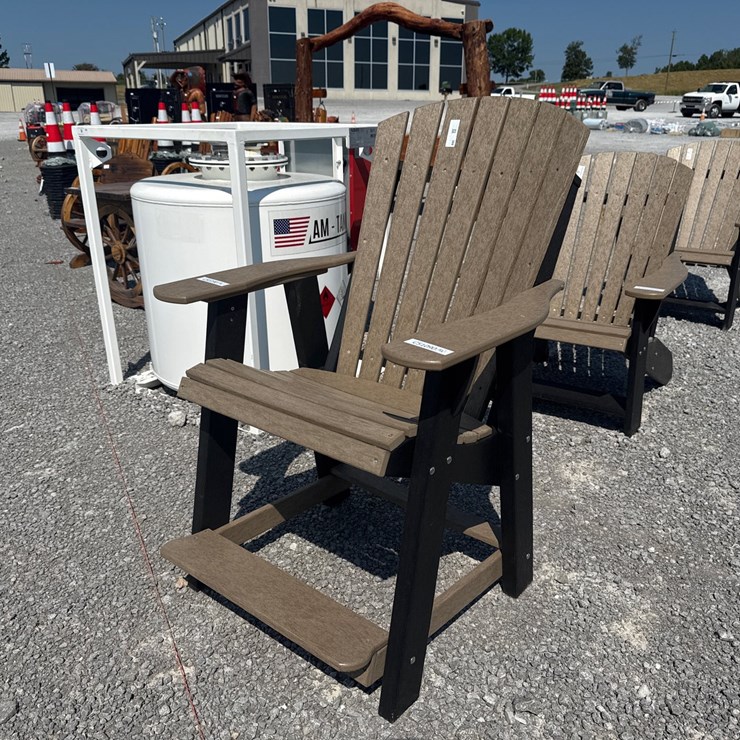 #382 • POLY COUNTER HEIGHT ADIRONDACK CHAIR