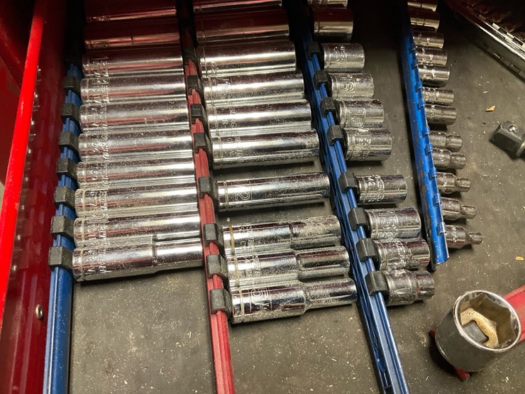 #111-•-us-general-pro-5-drawer-rolling-service-cart-&-assorted-mechanics-hand-tools-image-11