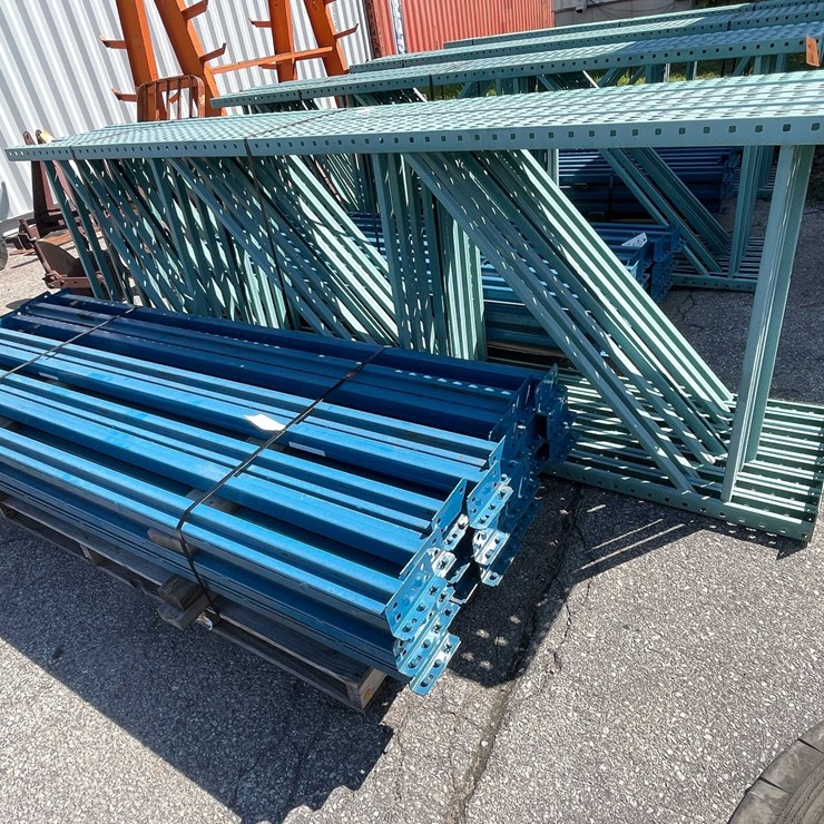 #9004 • Tear Drop Pallet Racking (SHED)