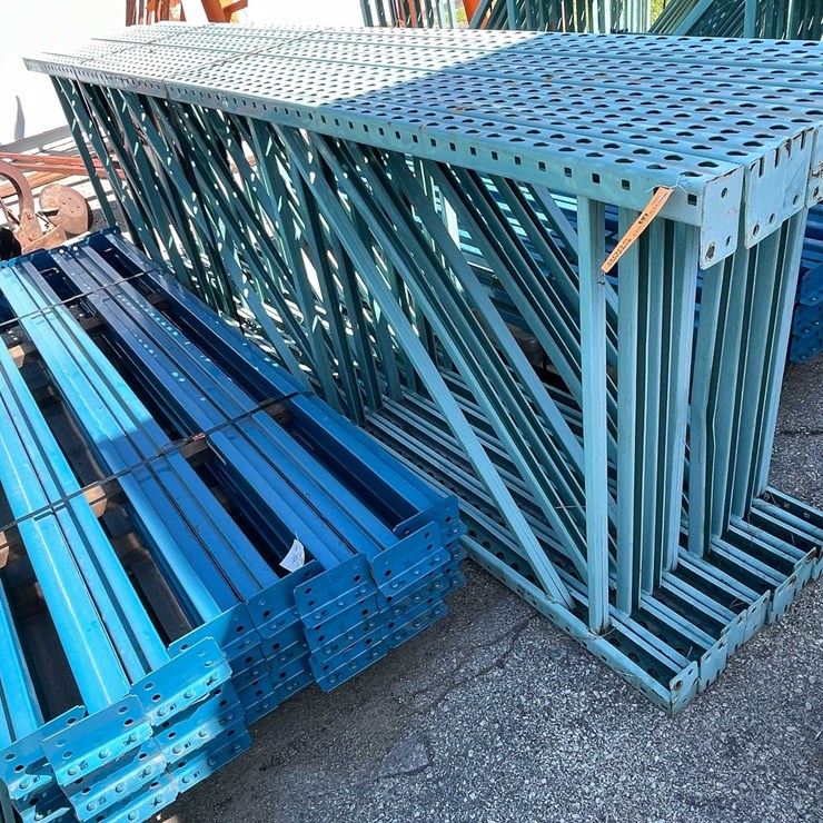 #9005 • Tear Drop Pallet Racking (SHED)
