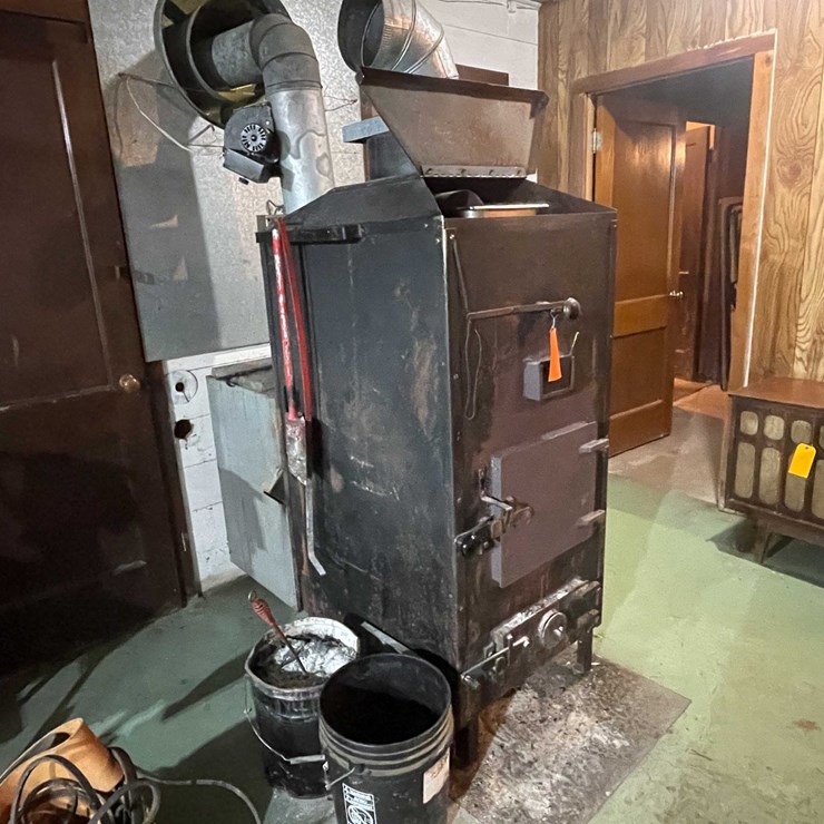 #1616 • Industrial Wood Burner