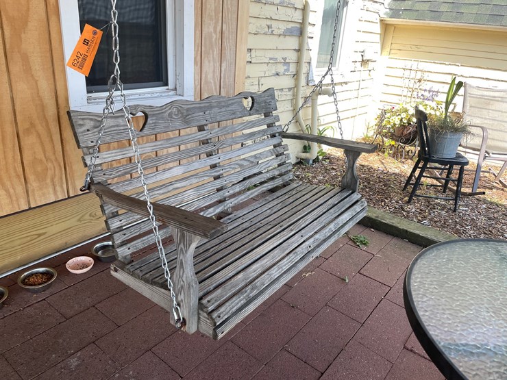 #6242-•-wooden-porch-swing-image-1