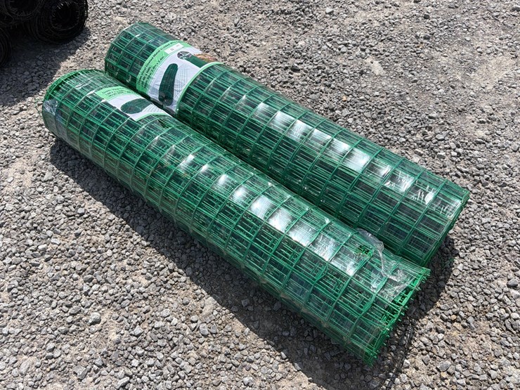 #628-•-lot-of-(2)-welded-wire-fence-rolls-image-1
