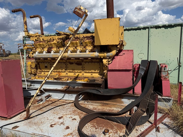 caterpillar-d399-engine-&-radiator-(spare)-skidded-image-4