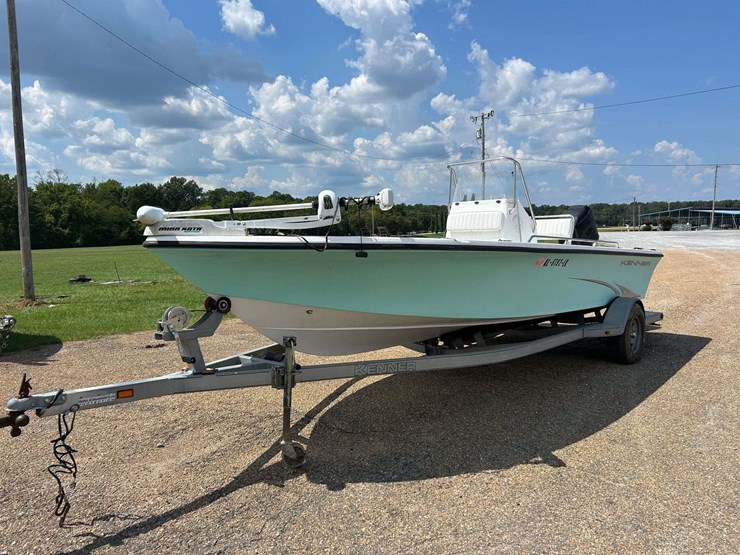 2005-kenner-v2102-cc-bay-boat-w/-mercury-125-hp-&-trailer-image-1