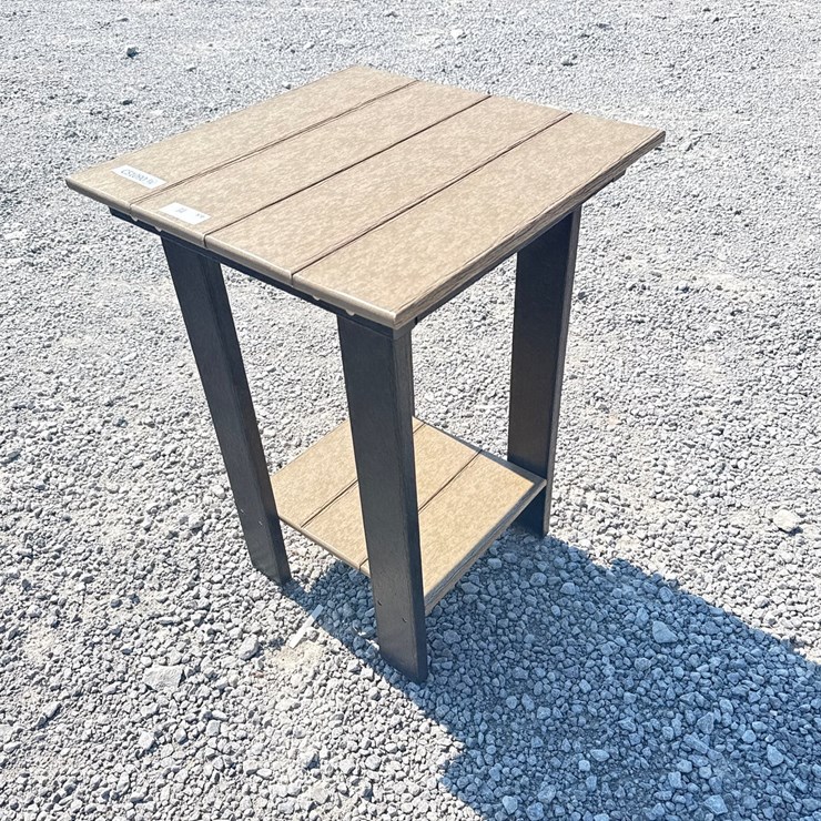 #385 • POLY COUNTER HEIGHT OUTDOOR TABLE