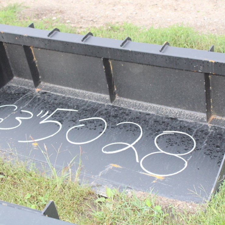 #5028 • 63'' skid steer bucket