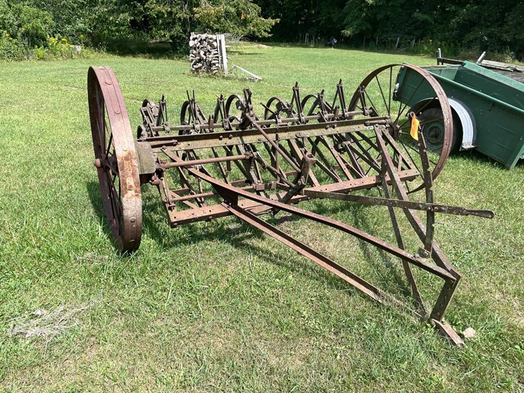 #1646-•-antique-horse-drawn-field-cultivator-image-2