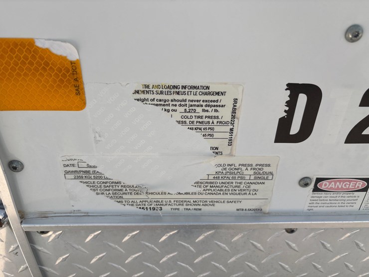 2012-middlebury-trailers-20’-x-100”-t/a-bumper-pull-doghouse-trailer-image-5