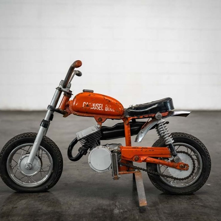 #163 • CAROUSEL KIDDIE RIDE BIKE