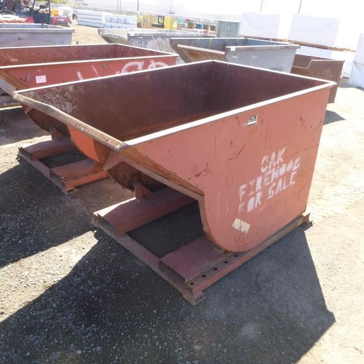 Forklift Self Dumping Hopper