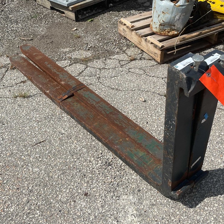 #10609 • (2) Skid Steer Forks