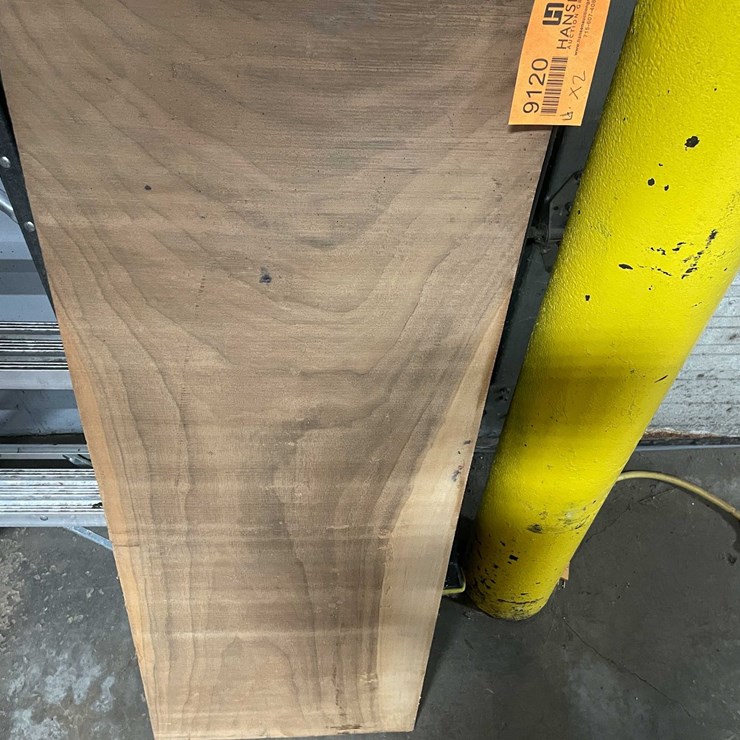 #9120 • (2) Walnut Slabs (O3)