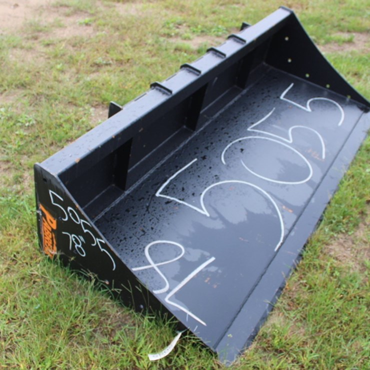 #5055 • 78'' skid steer bucket