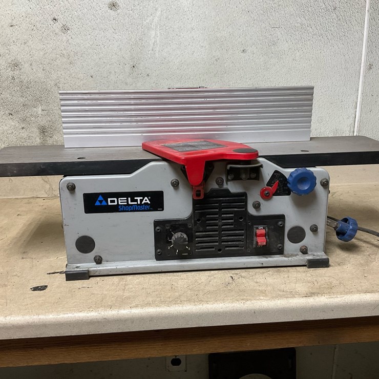 #116 • DELTA ShopMaster JT160 6" Variable Speed Bench Jointer