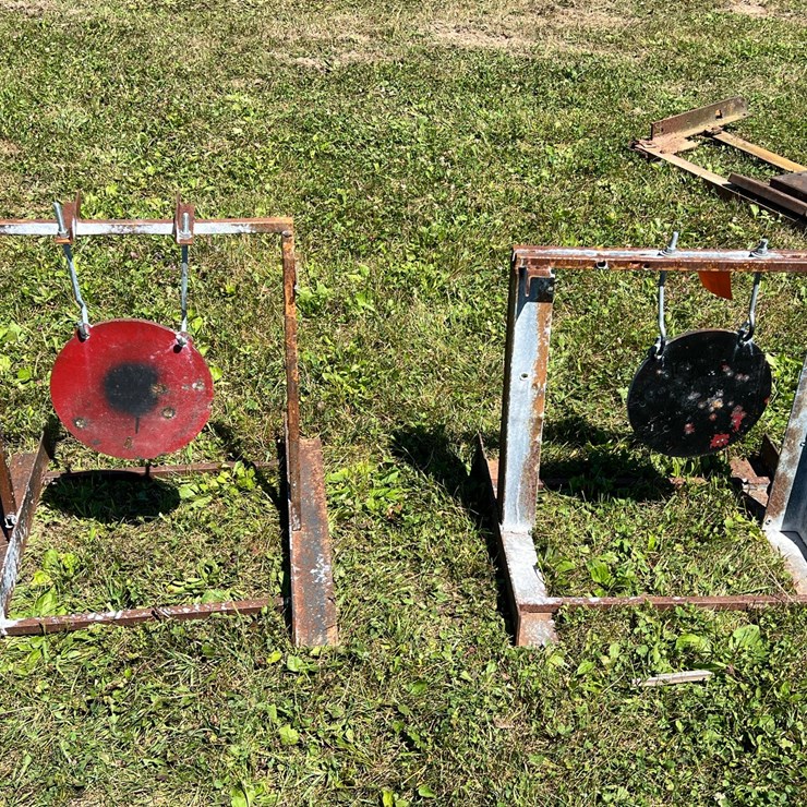 #5720 • (2) Steel Shooting Targets