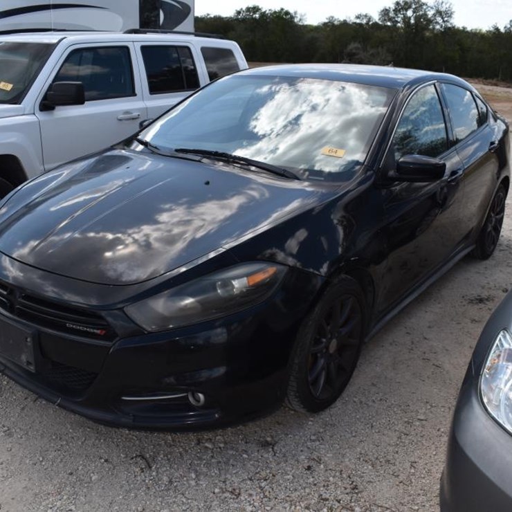 2015 DODGE DART CAR (VIN # 1C3DFBBXFD410815) (SHOWING APPX 164,209 MILES, U