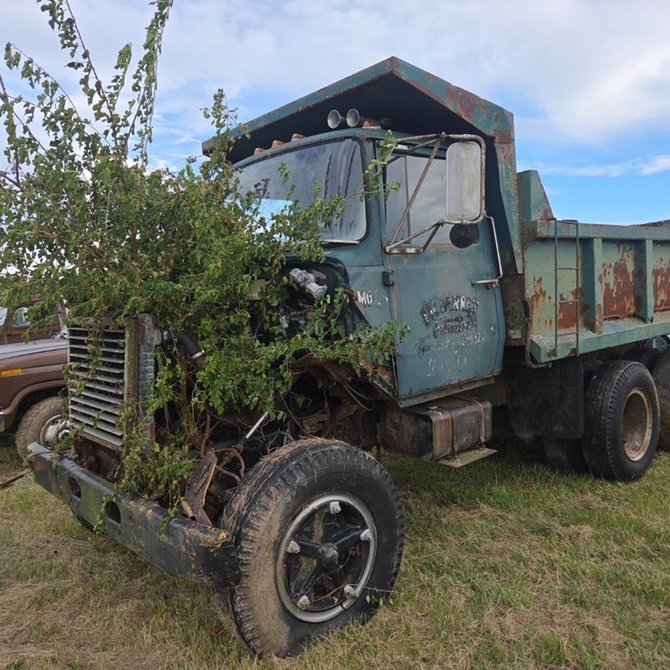 Ford tandem dump truck