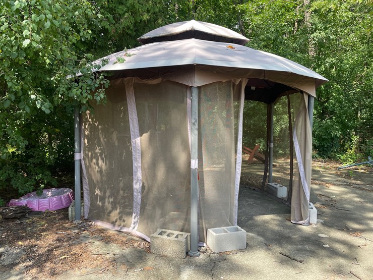 #1610-•-two-tier-round-outdoor-gazebo-canopy-tent-image-2