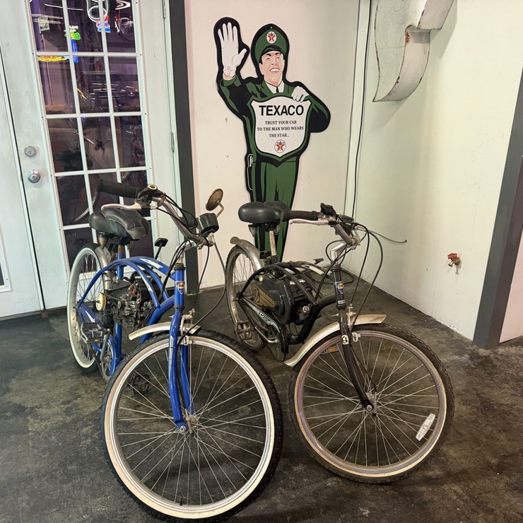 #164 • WIZZARD MOTORIZED BICYCLES X 2