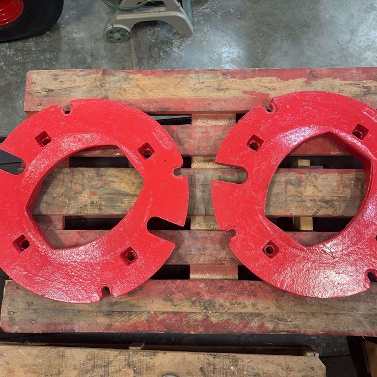 (2) Aftermarket International Harvester Wheel Weights