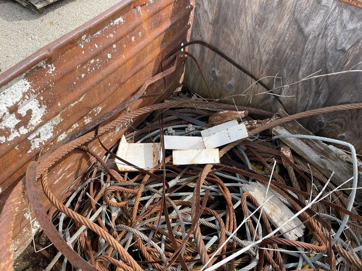 #10629-•-metal-bin-with-scrap-metal-pieces-image-9