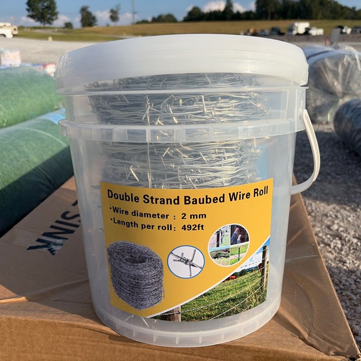 #625 • ROLL OF DOUBLE STRAND BARBED WIRE