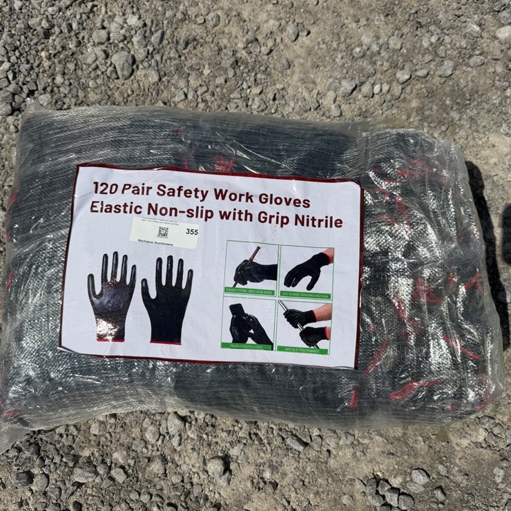 #594 • LOT OF (120) NEW WORK GLOVES