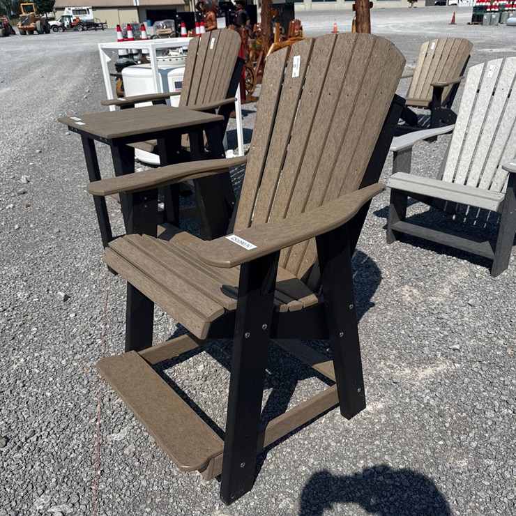 #386 • POLY COUNTER HEIGHT ADIRONDACK CHAIR