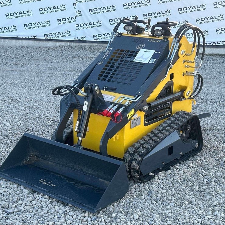 2026 ZJ-380 Mini Stand-On Track Loader Skid Steer