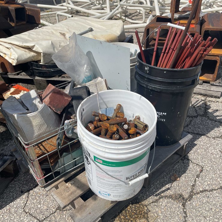 #10619 • Pallet of Scrap Metal