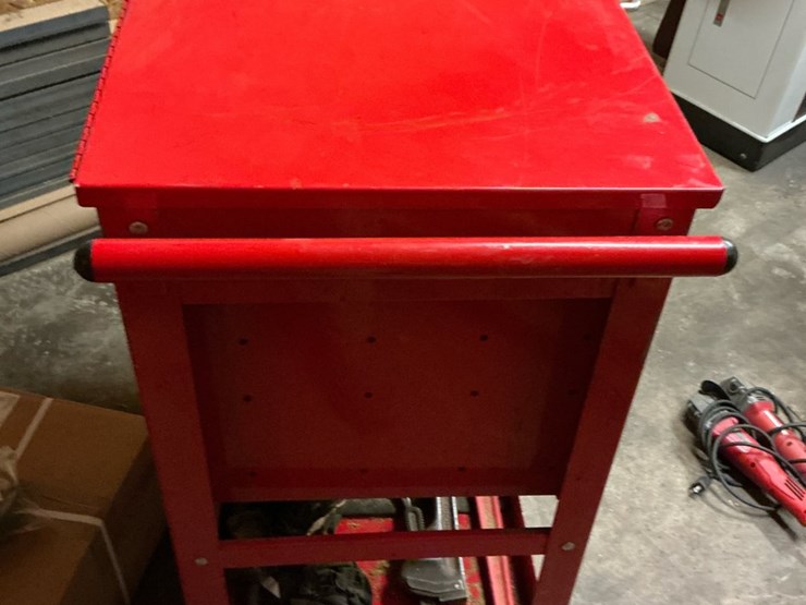 #108-•-us-general-pro-5-drawer-rolling-tool-cart-&-assorted-shop-tools-image-2