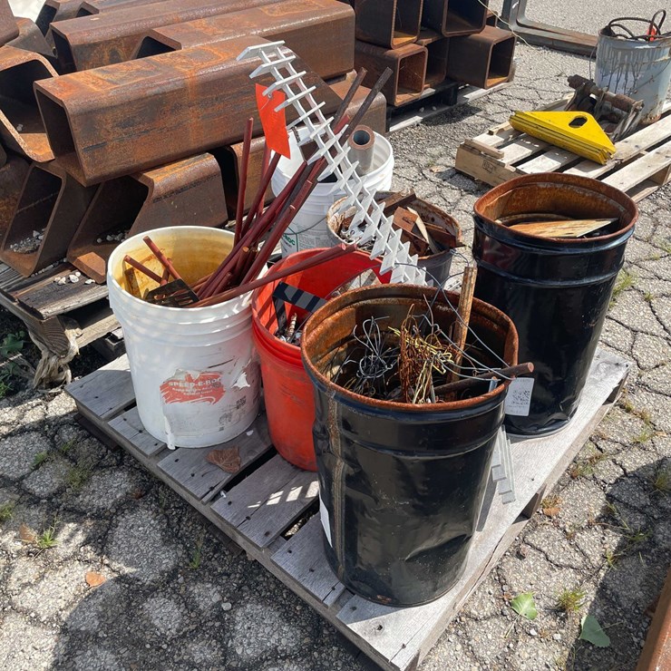 #10615 • Pallet of Scrap Metal
