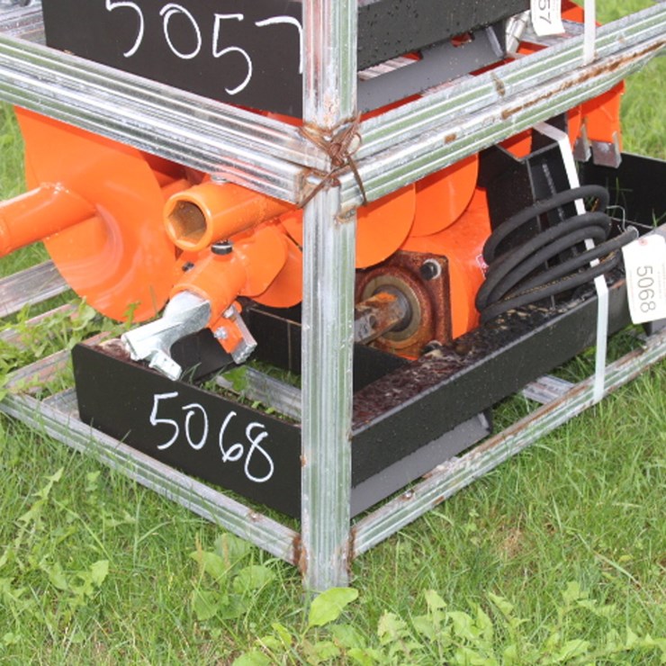 #5068 • skid steer auger