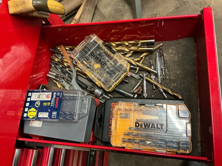 #108-•-us-general-pro-5-drawer-rolling-tool-cart-&-assorted-shop-tools-image-7